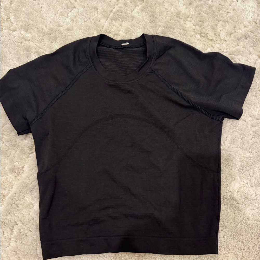 lululemon athletica Black Crop Top